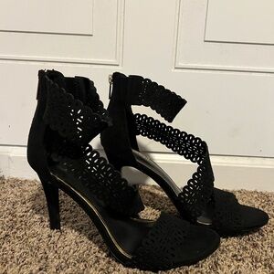 Elegant Black Heels, Limelight Size 8